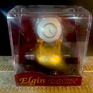 Elgin “Golf On The Go” Mimi Collectable Clock NRFB